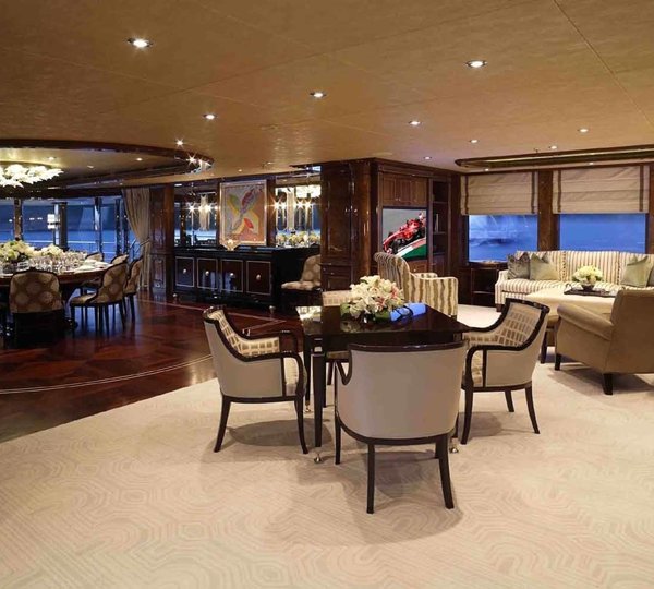 main saloon seating area