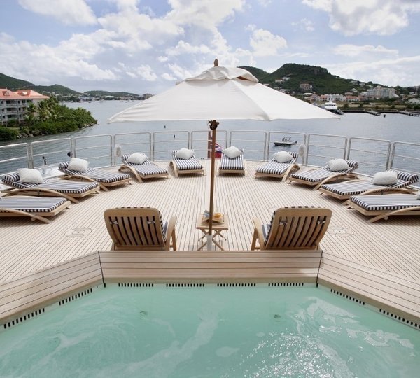 Jacuzzi Pool On Yacht FREEDOM