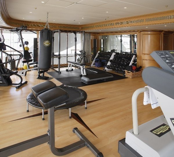 Gym Aboard Yacht FREEDOM