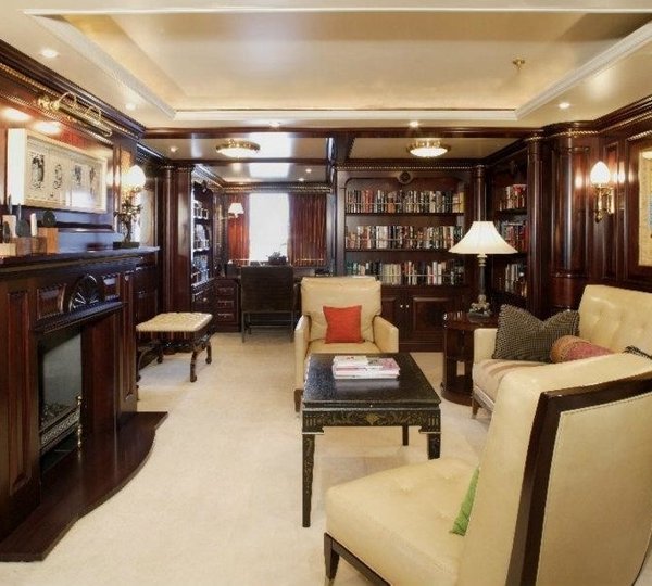 Saloon Aboard Yacht FREEDOM