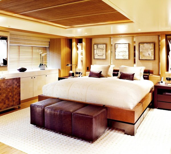 Main Master Cabin Aboard Yacht KOGO