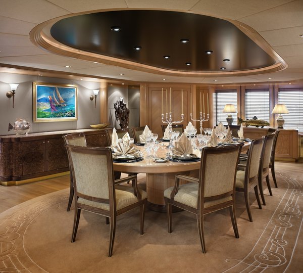 main formal dining area