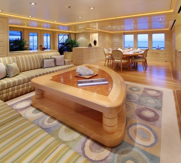Sky Lounging Viewing Aft On Yacht LAUREL