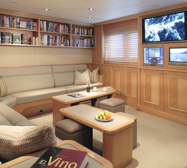 Personal Saloon On Yacht LAUREL