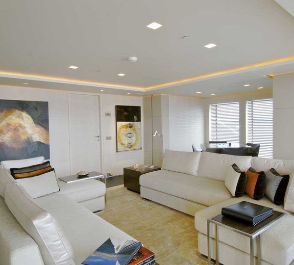 Personal Lounging On Yacht SIREN