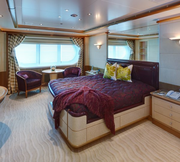 Guest's Cabin Four On Yacht PEGASUS VIII