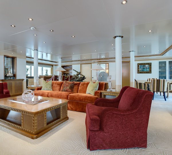 Saloon One Aboard Yacht PEGASUS VIII
