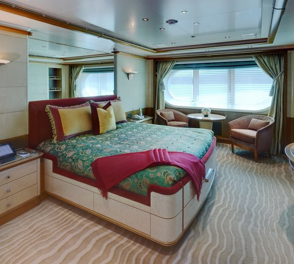 Guest's Cabin Three On Board Yacht PEGASUS VIII