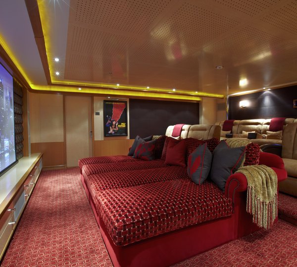 Movie Cinema On Yacht PEGASUS VIII