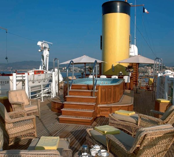 Daytime: Yacht SS DELPHINE's Jacuzzi Pool Photograph