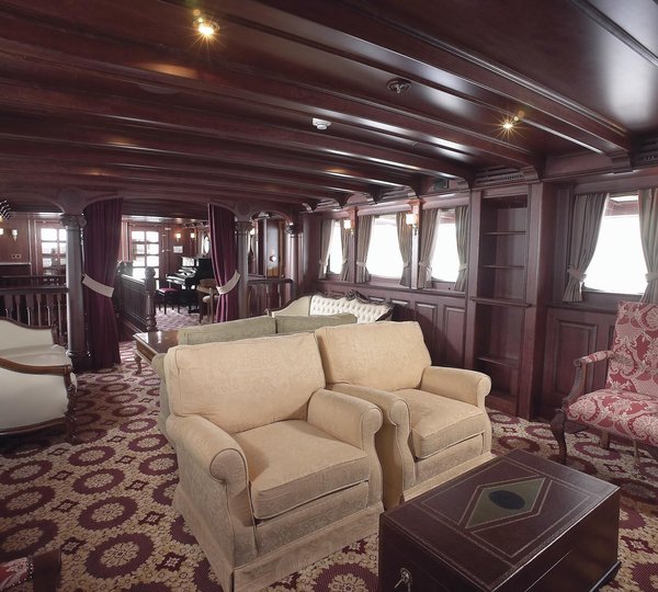 Saloon On Board Yacht SS DELPHINE