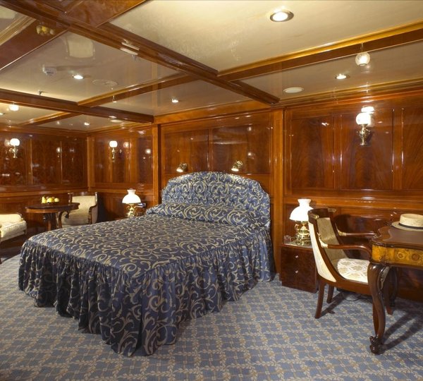 Guest's Cabin Aboard Yacht SS DELPHINE