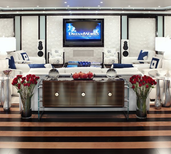 Premier Saloon On Board Yacht ALFA NERO