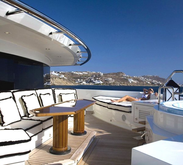 Jacuzzi Pool Including Sitting On Yacht ALFA NERO