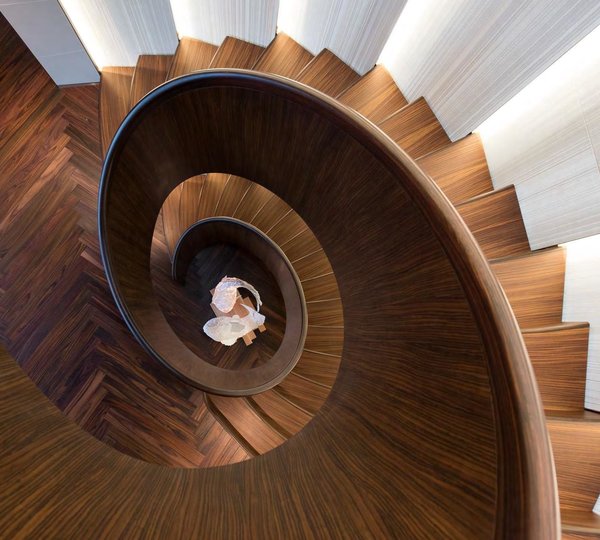 stairwell looking down