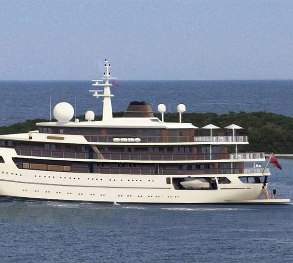 The 86m Yacht CHAKRA