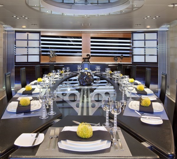 Formal Eating/dining On Board Yacht MALTESE FALCON