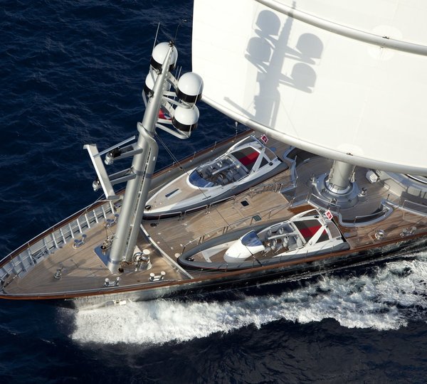 Ship's Bow: Yacht MALTESE FALCON's Cruising Captured