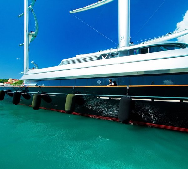 Detail: Yacht MALTESE FALCON's Profile Aspect Captured