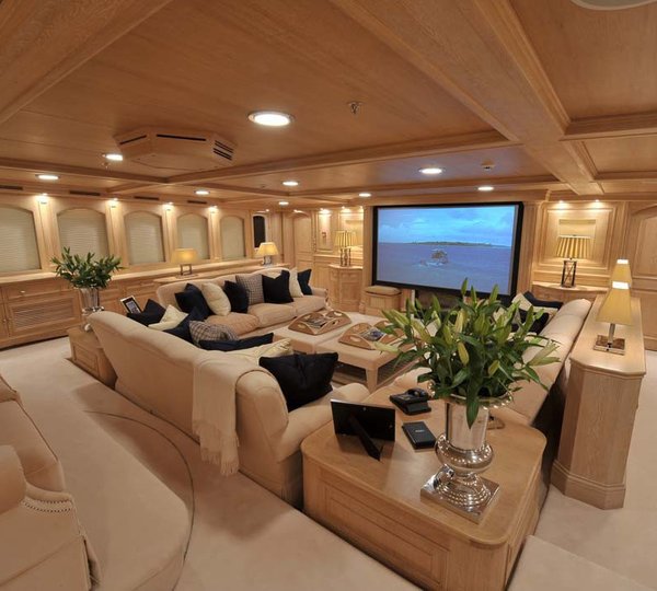 Main Master Observance Lounging On Board Yacht NERO