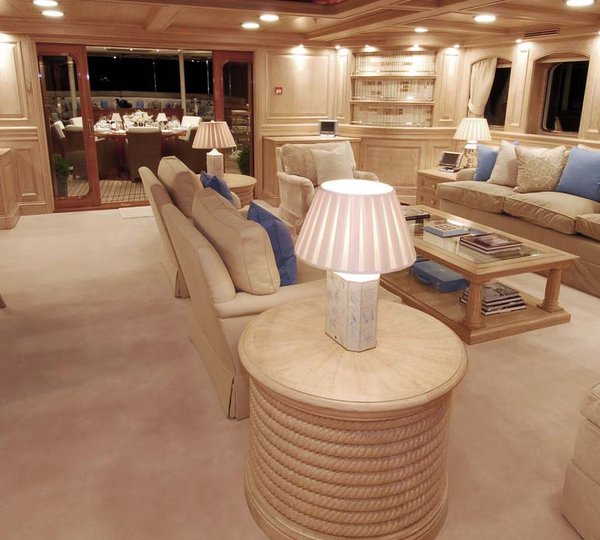 Saloon Aboard Yacht NERO