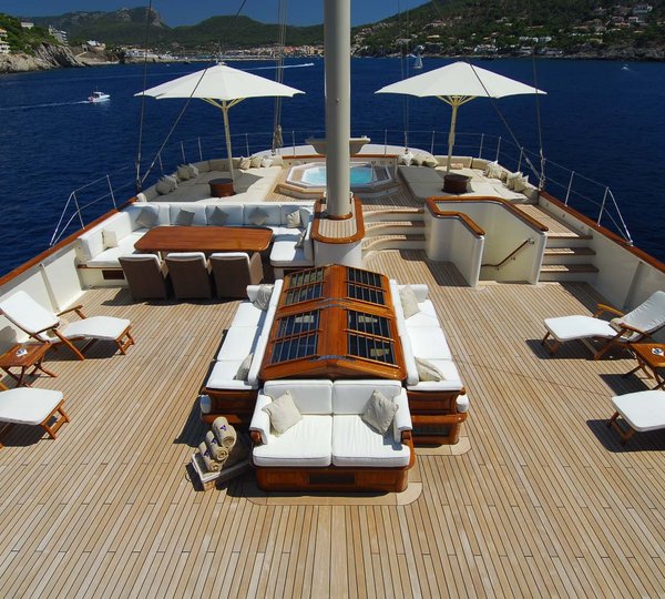 Sun Deck On Board Yacht NERO
