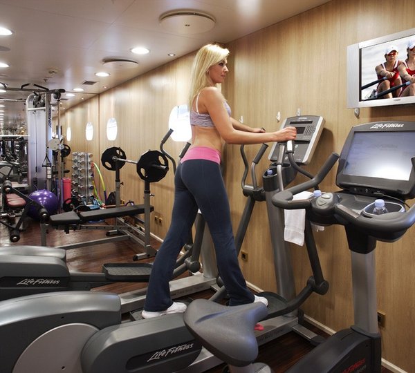 Gymnasium On Yacht MOONLIGHT II