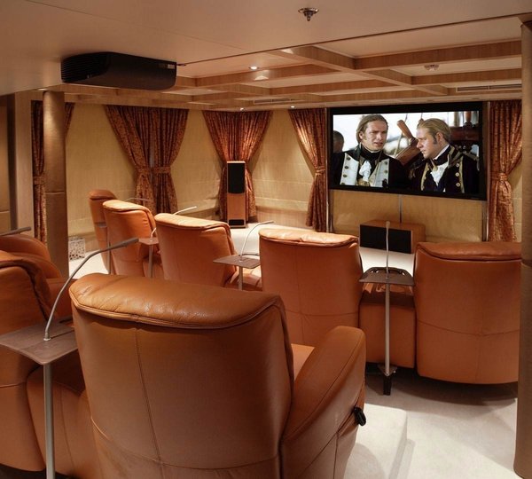 Movie Cinema On Yacht MOONLIGHT II