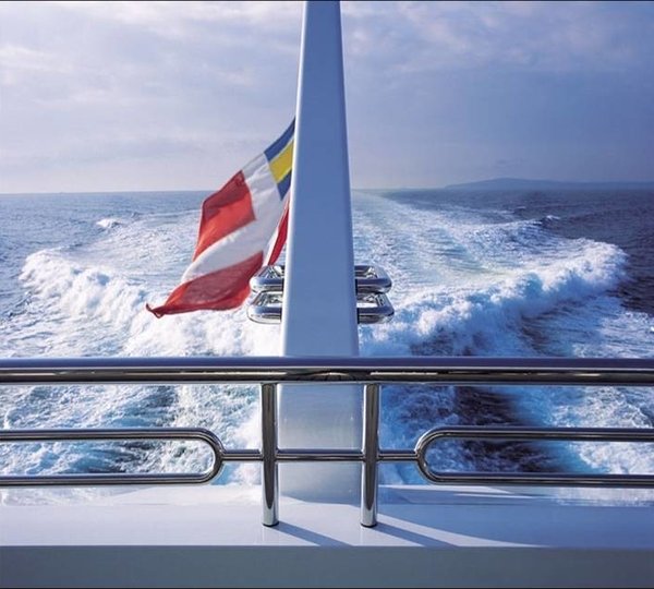 view aft while cruising