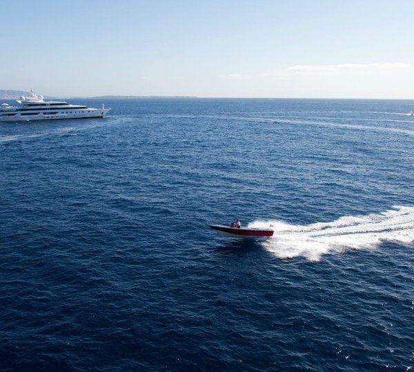 Ship's Tender On Board Yacht INDIAN EMPRESS