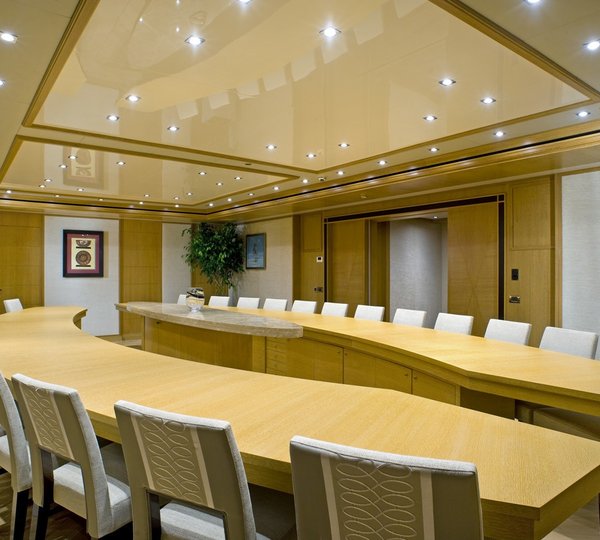 Eating/dining Area Aboard Yacht INDIAN EMPRESS