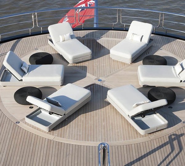 Helicopter Pad Including Sun Beds 