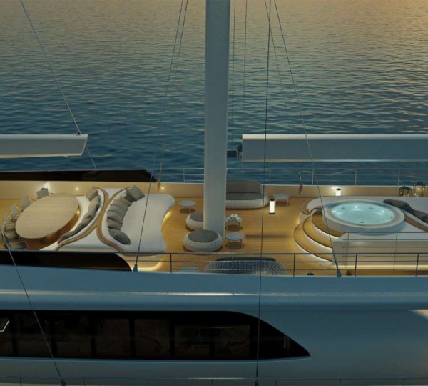 Exterior Relaxation Area With Bath