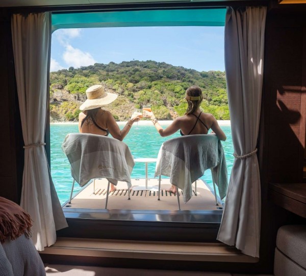 Exterior Relaxation Area With Sea Views