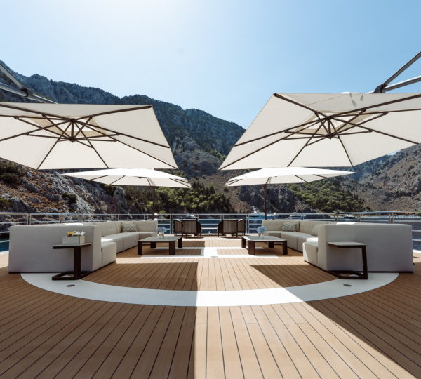 Sundeck Relaxation Area With Sea Views