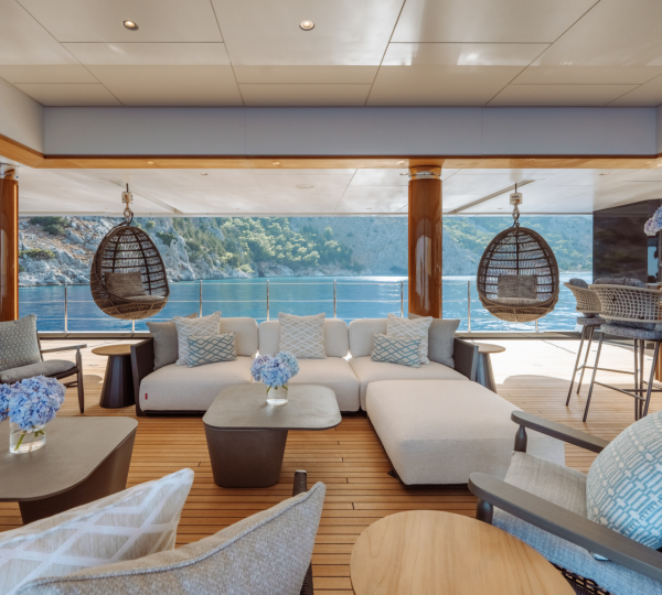 Exterior Relaxation Area With Sea Views