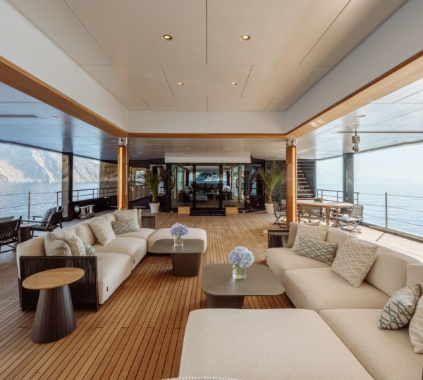 Exterior Relaxation Area With Sea Views