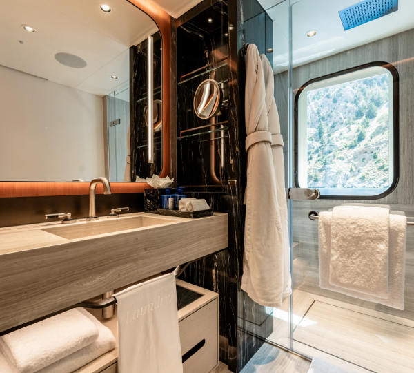 Washroom With Bath Area