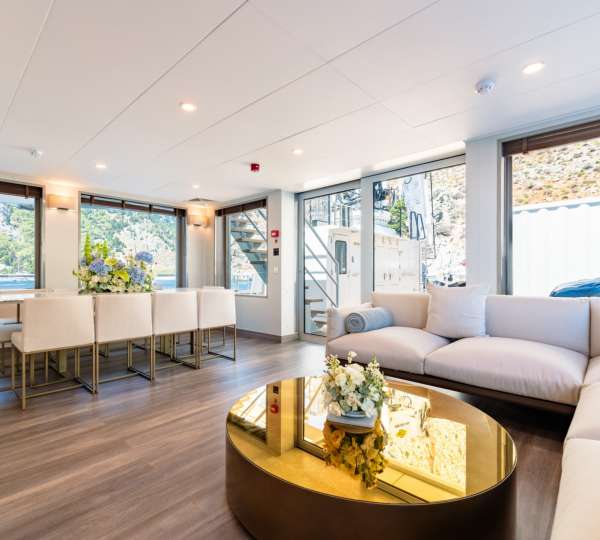 Interior Relaxation Area With Dining