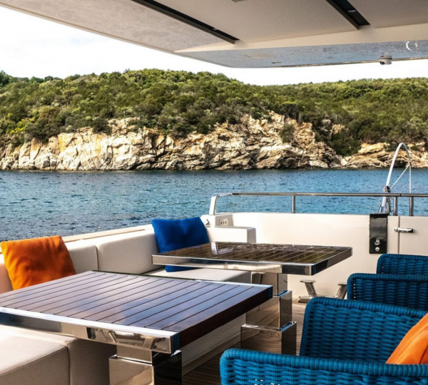 Open Sundeck Dining With Sea Views