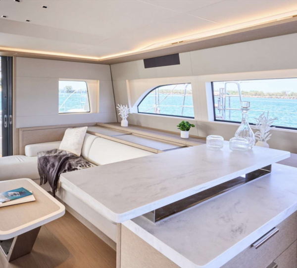 Interior Relaxation Area With Sea Views