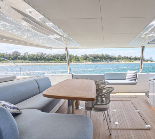 Opendeck Dining Area With Sea Views