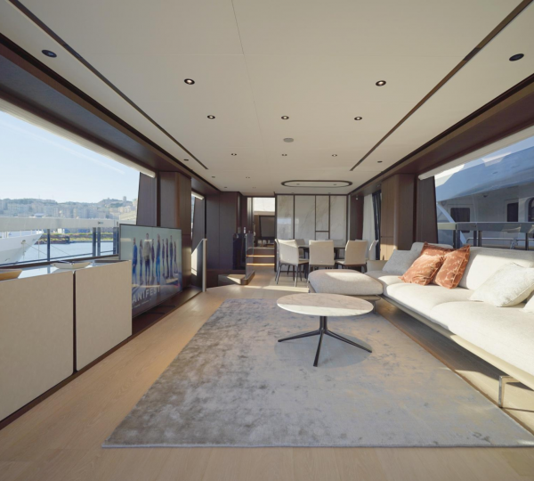 Interior Relaxation Area With Sea Views