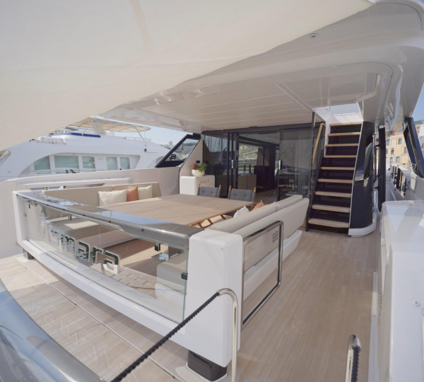 Open Sundeck Relaxation Area With Sea Views