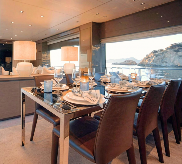 Interior Dining With Sea Views