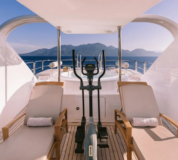 Exterior Relaxation Area With Gym