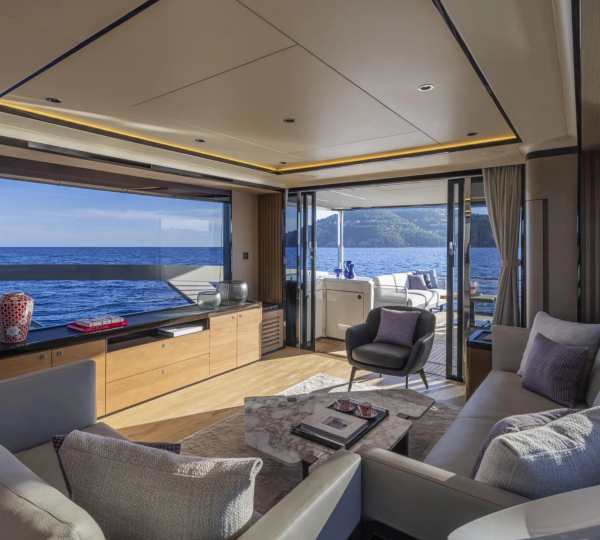Interior Relaxation Area With Sea Views