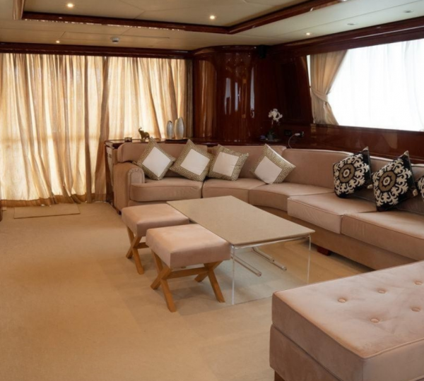 Interior Relaxation Area With Entertainment