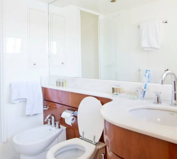 Washroom With Bath Area