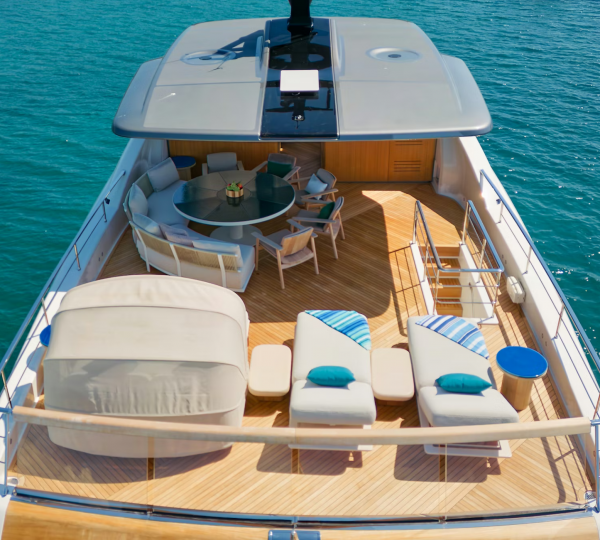 Open Sundeck Relaxation Area With Dining